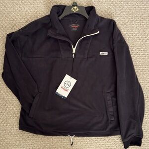 Wrangler Black Fleece Quarter-Zip Jacket, L🦋
